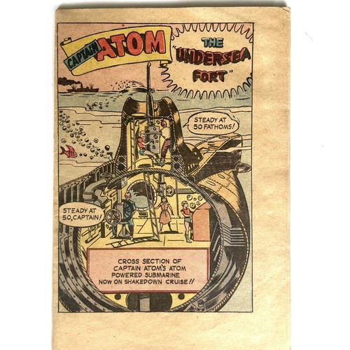 Captain atom 1951 comic - 1951,